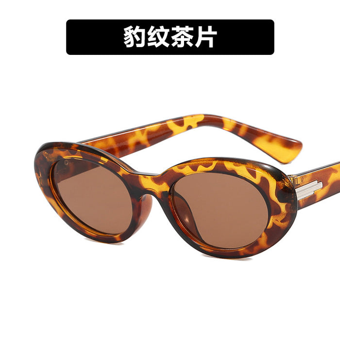 Wholesale Retro oval sunglasses, high-end sunglasses, sun protection and UV protection