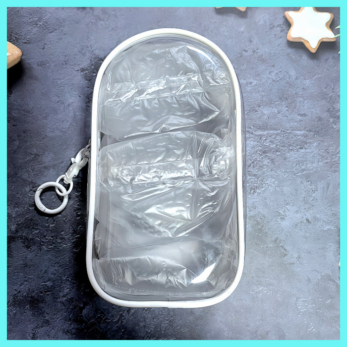 Wholesale Simple Hanging Bag PVC Transparent Outgoing Portable