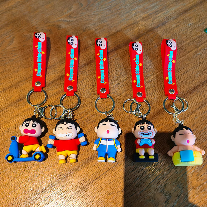 Wholesale Cartoon Doll Silicone Keychain JDC-KC-Tingm265