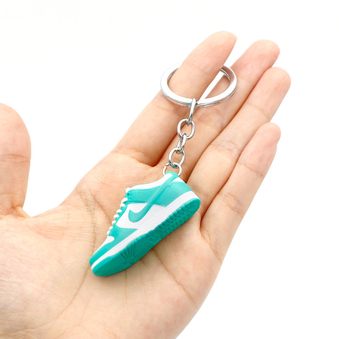 Wholesale PVC Basketball Shoe Model Keychain JDC-KC-QLPing016