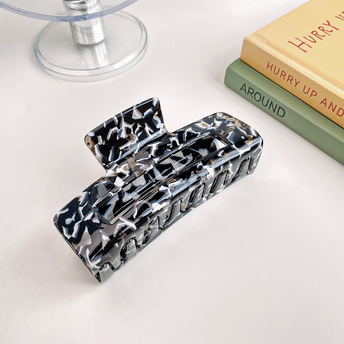 Wholesale Acetate Leopard Print Hair Claw Clip for Everyday Styling Hair Accessory