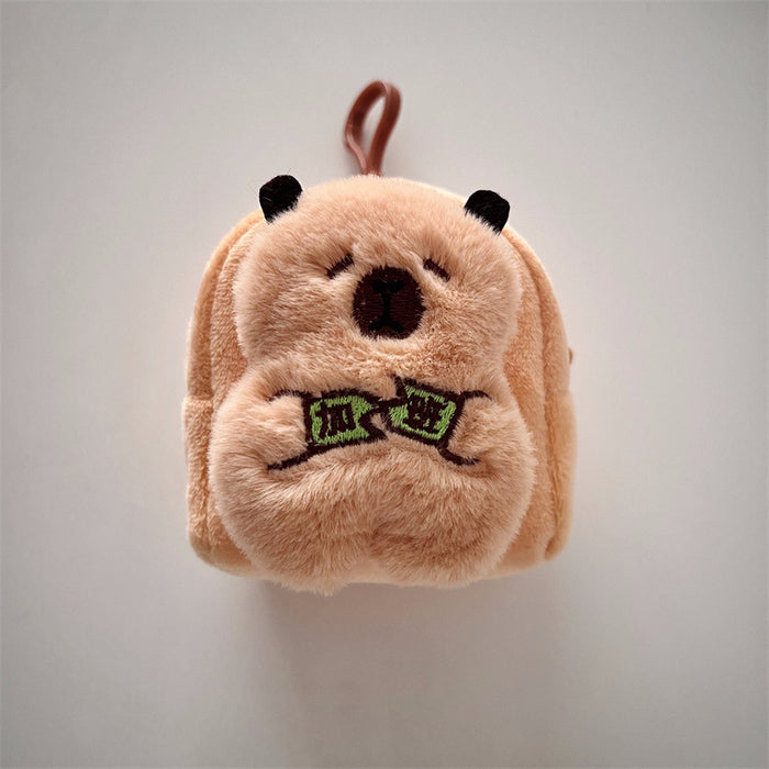 Wholesale Cute cartoon plush portable mini wallet