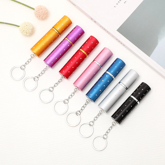 Wholesale Mini 10ml Perfume Dispenser Bottle Plastic Keychain JDC-KC-ZY035