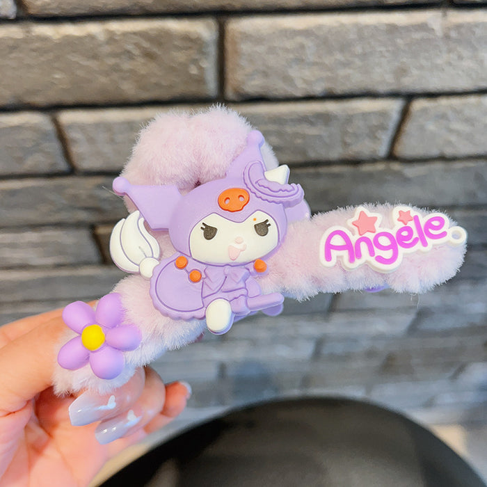 Wholesale Plush Cute Cartoon Large Hair Clips JDC-HC-Zhongx001