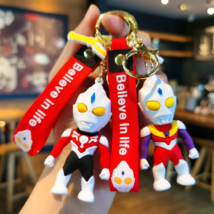 Wholesale Cartoon Doll Rubber Keychain JDC-KC-Tingm009