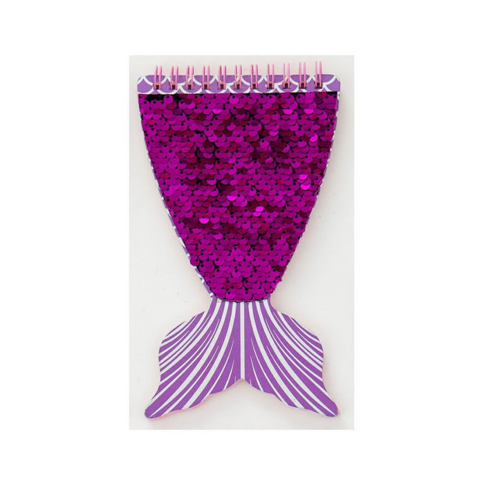 Wholesale Cartoon Loose-leaf Notepad Mermaid Tail Shell Notebook Cartoon Shape Portable Soft Copy Notepad