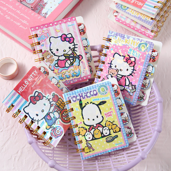 Wholesale 2pcs Exquisite Cat-Themed Spiral Notebook
