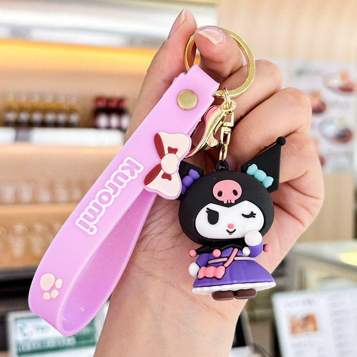 Wholesale PVC Cartoon Doll Keychain JDC-KC-Benxin005