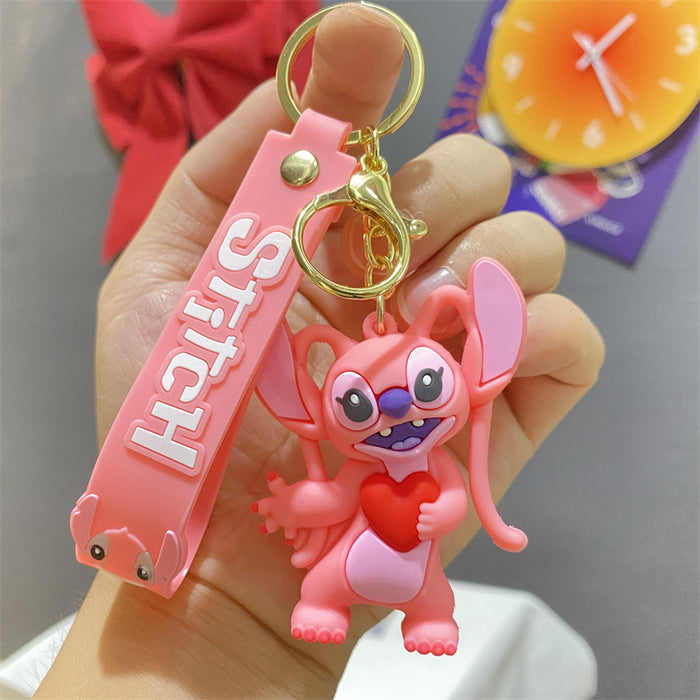 Wholesale PVC Cartoon Doll Keychain JDC-KC-WuYi209