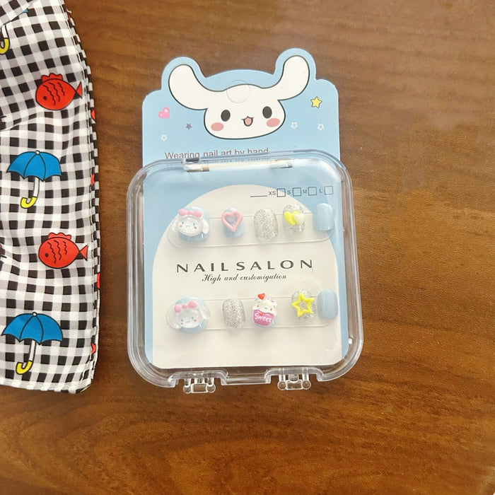 Wholesale children Cat-shaped nail stickers