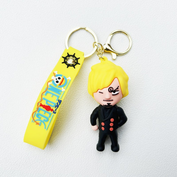 Wholesale PVC Cartoon Doll Keychain JDC-KC-WuYi217