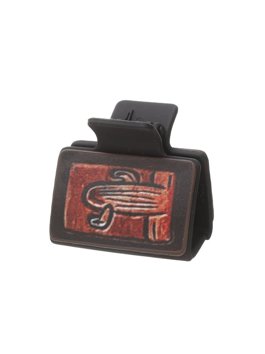 Wholesale West Wind Sunflower Cactus Leather Shark Clip Grab Clip Women Hairpin