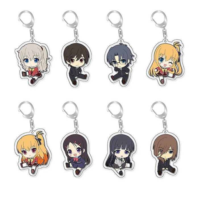 Wholesale Keychain Anime Fans Acrylic Schoolbag Pendant Pendant