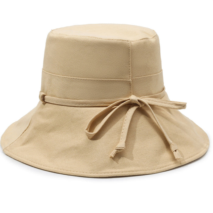 Wholesale Solid Color Casual Bucket Hat Foldable Cloth Hat JDC-FH-DG011