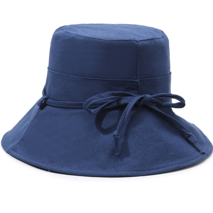 Wholesale Solid Color Casual Bucket Hat Foldable Cloth Hat JDC-FH-DG011