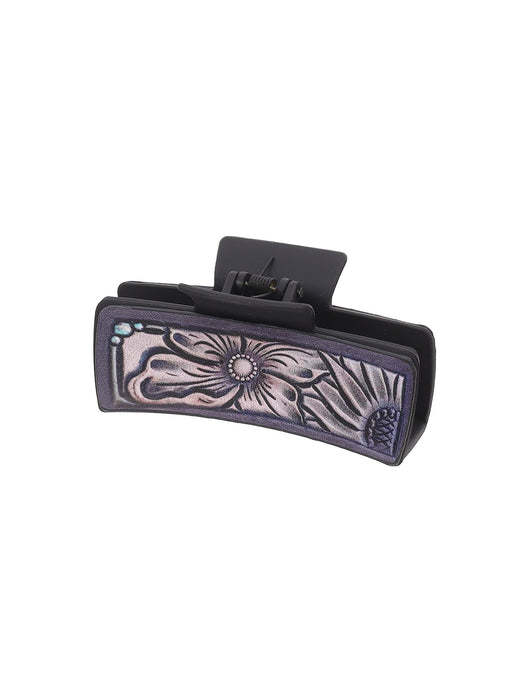 Wholesale West Denim Wind Cactus Sunflower Letter Hairpin Women Shark Clip