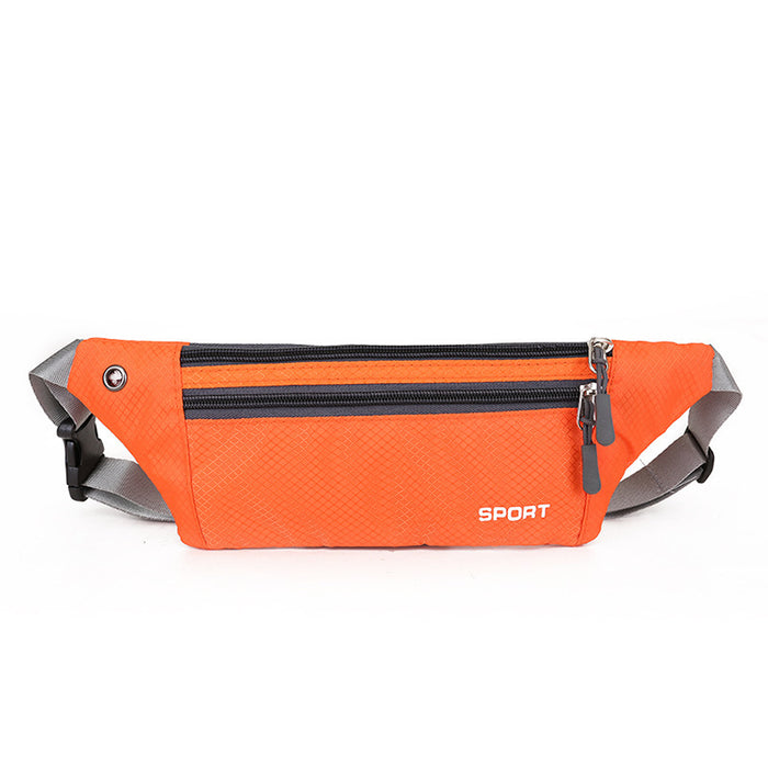 Wholesale Waist bag, mobile phone bag, outdoor stall bag, waterproof running chest bag, multifunctional anti-theft coin purse