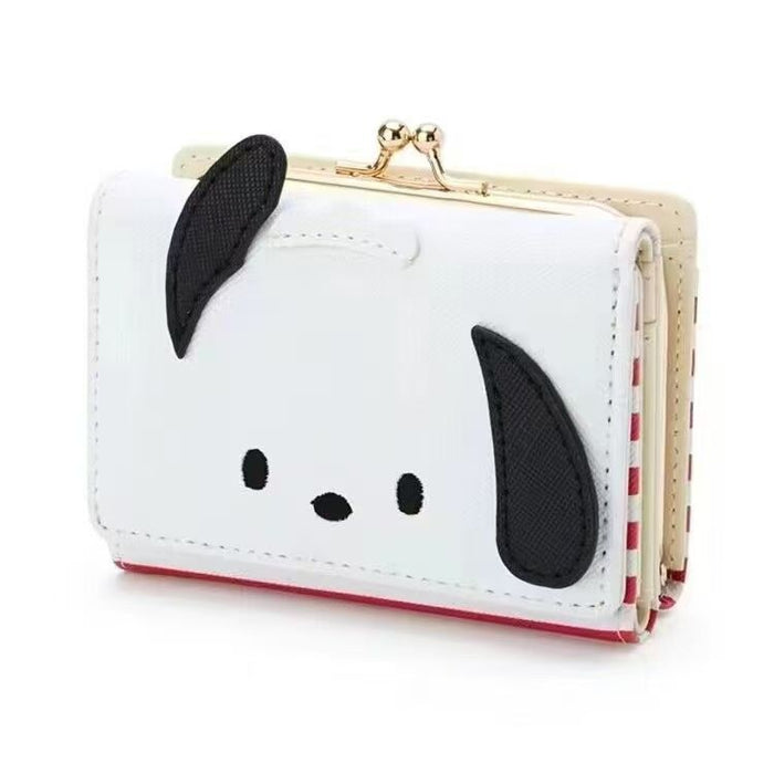 Wholesale Cute PU Leather Zipper Buckle Wallet