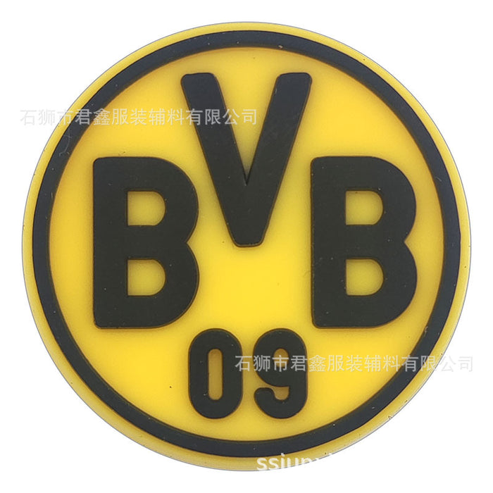 Wholesale 50pcs Football team standard Jersey Shoes Charms