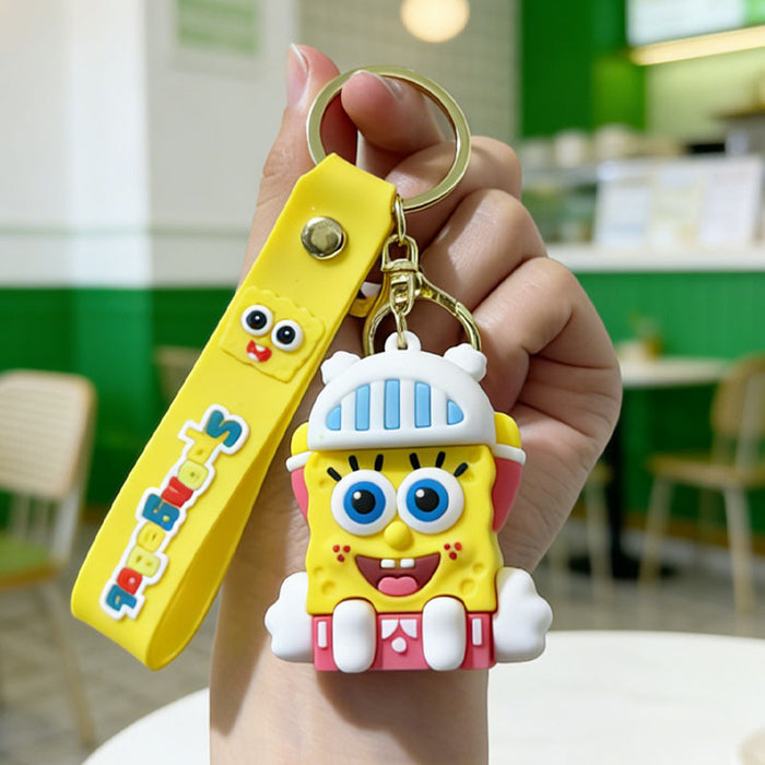 Wholesale Cartoon Silicone PVC Keychain Car Bag Charm Key Accessory Fashion Gift MOQ≥2