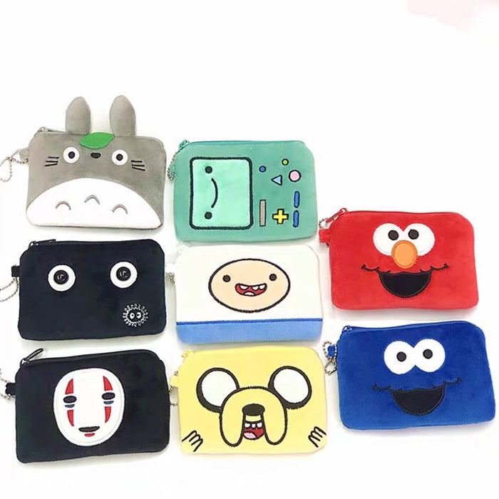 Wholesale Plush Square Coin Purse JDC-WT-YuB001