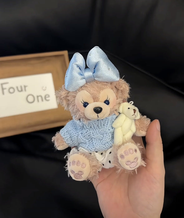 Wholesale Handmade Doll Bag Gift Bear Plush Car Keychain Pendant