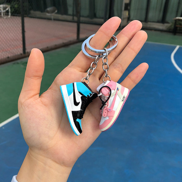 Wholesale PVC Shoe Model Keychain JDC-KC-QLPing005