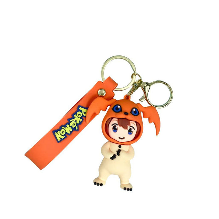 Wholesale PVC Cartoon Doll Keychain JDC-KC-BaoDou005