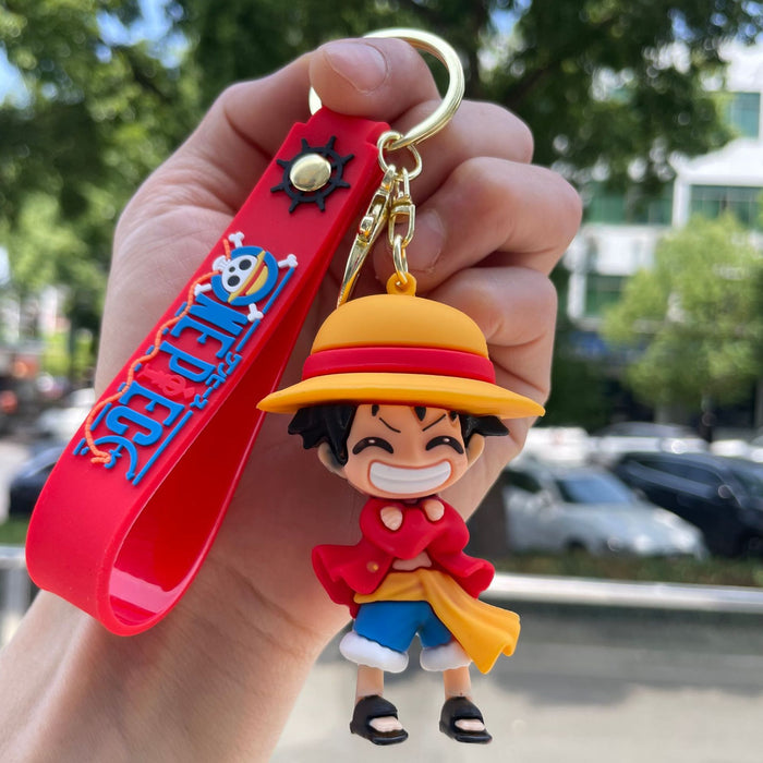 Wholesale 2pcs Cartoon Figure Keychain Backpack Pendant