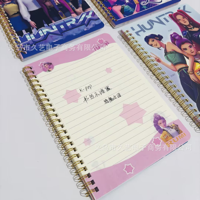Wholesale KPOP-themed A5 spiral notebook for children