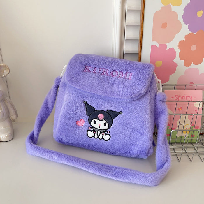 Wholesale Cute plush toy large capacity shouder bags for students