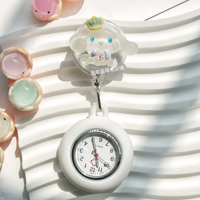 Wholesale Women' s waterproof silicone watch with a pin clasp.