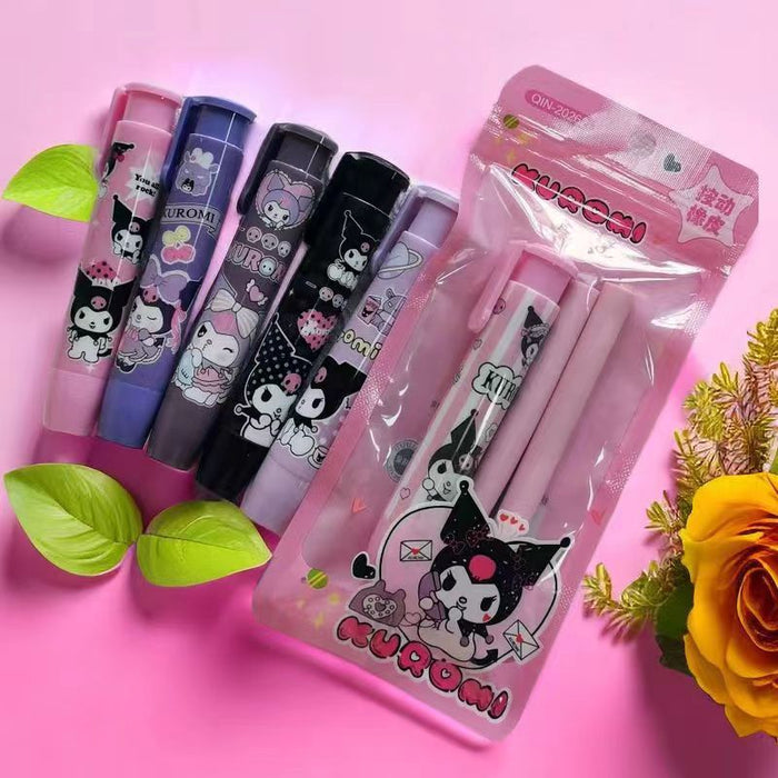 Wholesale Cute Cartoon Push Plastic Eraser JDC-ER-Ceguan003