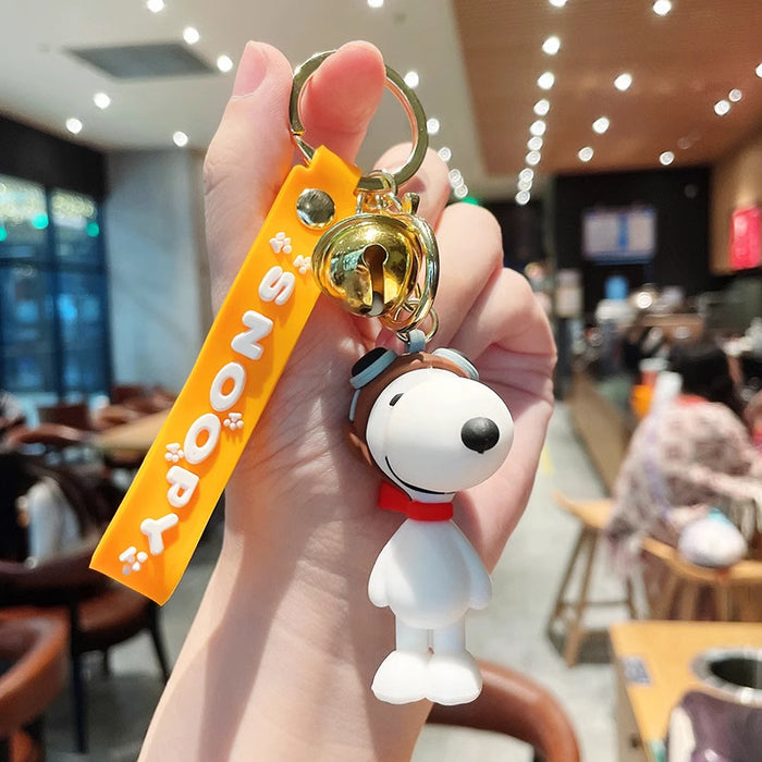 Wholesale PVC Cartoon Keychain Bag Charm Backpack Pendant Car Key Accessory