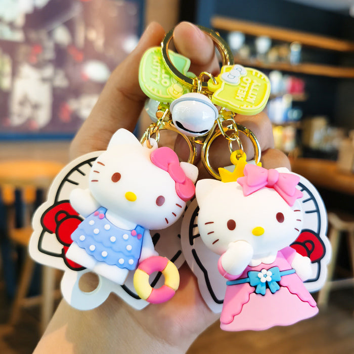 Wholesale Cartoon Doll Silicone Keychain JDC-KC-Tingm235