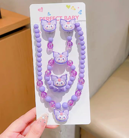 Wholesale Sweet Children Princess Jewelry Beaded Necklace