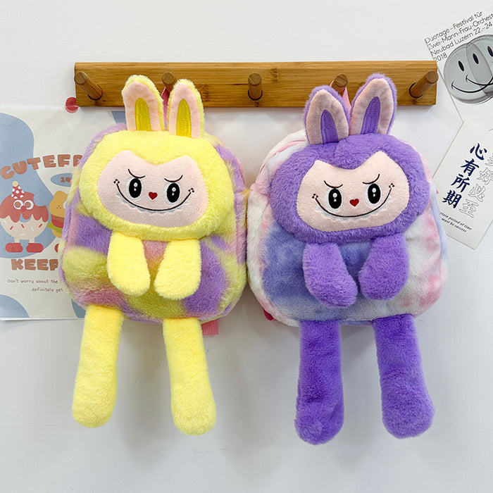 Wholesale Plush toy backpack, male doll, children's cartoon cute plush toy