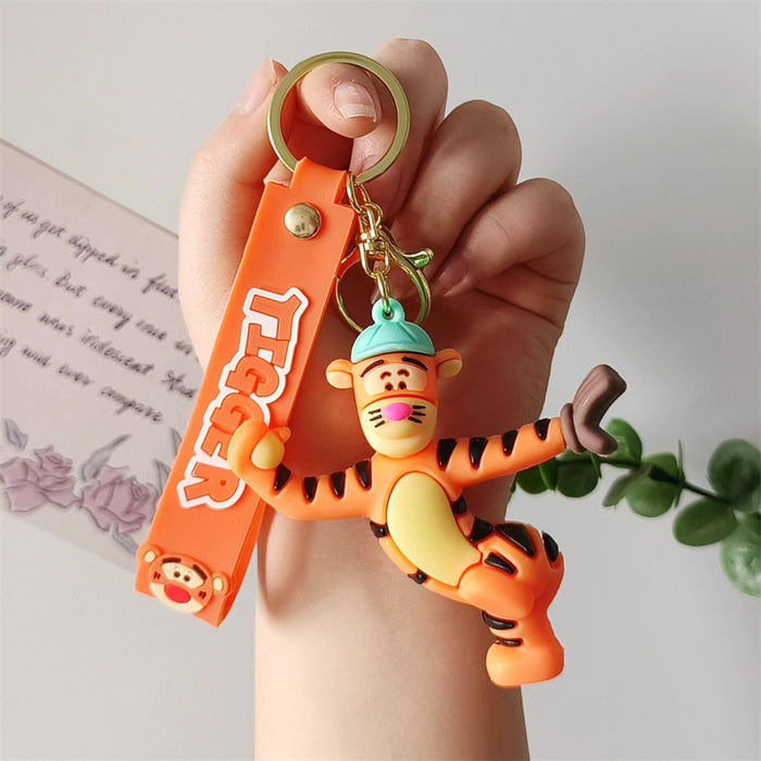 Wholesale Cartoon Silicone Doll Keychain JDC-KC-HaoXi006