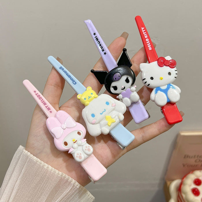 Wholesale Large Cartoon Hairpin Duckbill Clip Side Bangs Shattered Seamless Hairpin Cute Sweet Hair Accessories