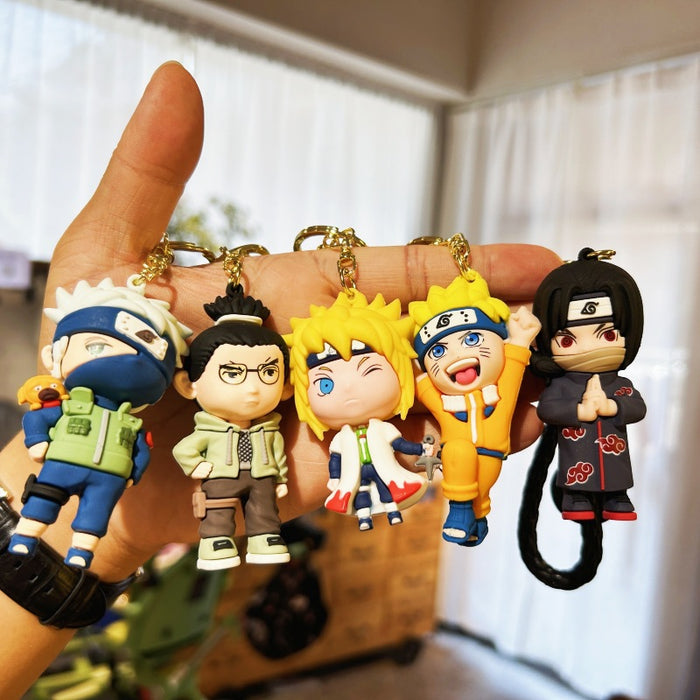 Wholesale PVC Cartoon Doll Keychain JDC-KC-WuYi205