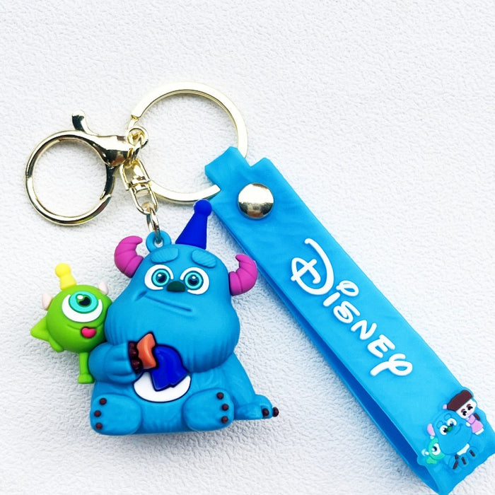 Wholesale PVC Cartoon Doll Keychain JDC-KC-WuYi014