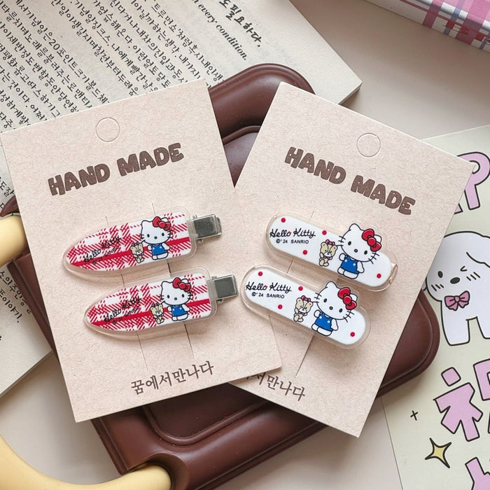 Wholesale Acrylic accessories cute DIY duckbill clip side clip hair accessory headpiece