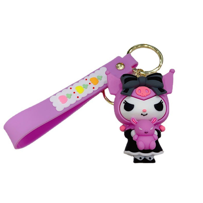 Wholesale Soft Rubber Cute Keychain JDC-KC-YueW001