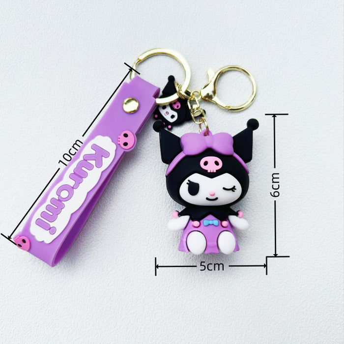 Wholesale PVC Cartoon Doll Keychain JDC-KC-WuYi027