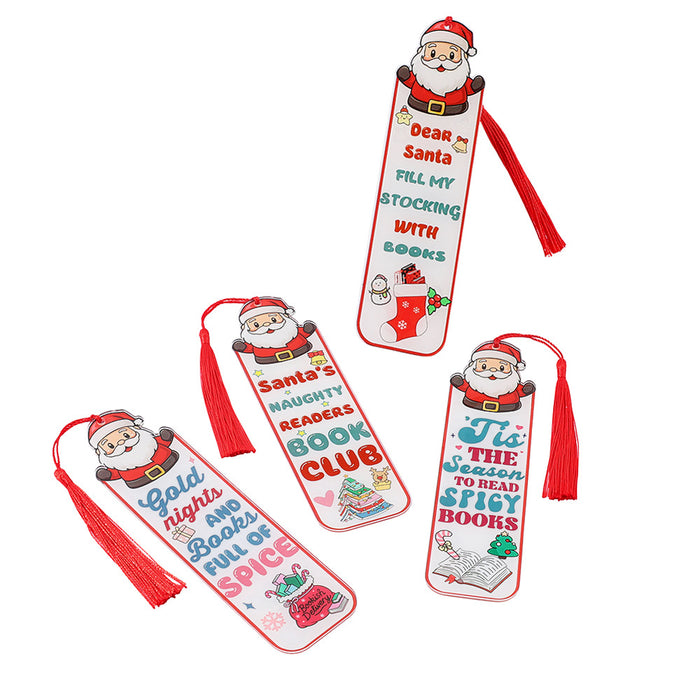 Wholesale Christmas tassel patterns Bookmarks
