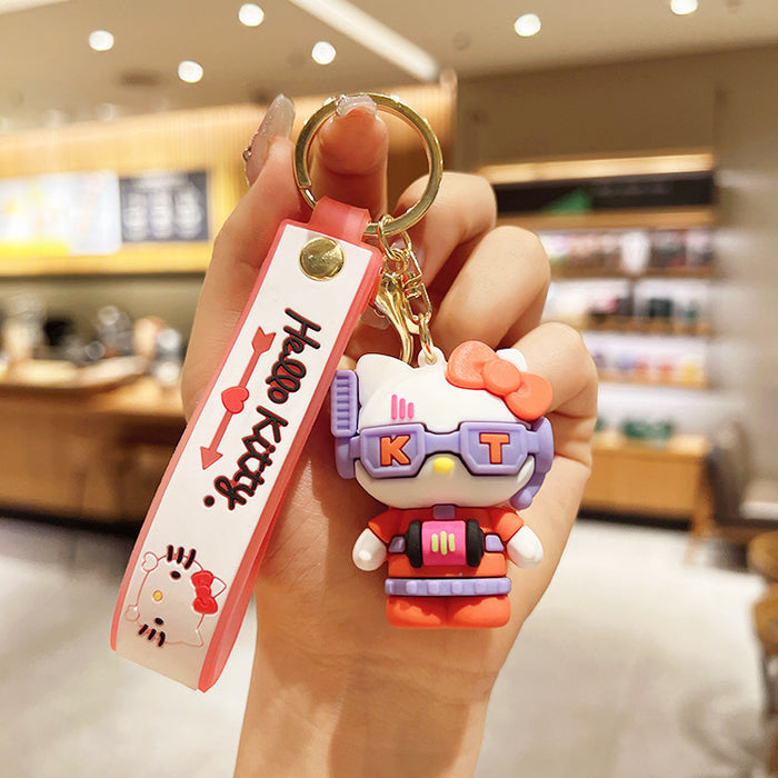 Wholesale Cartoon Doll Silicone Keychains (S) JDC-KC-JuJi009