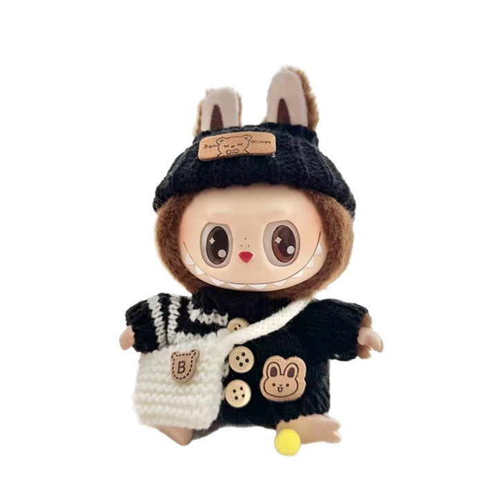 Wholesale Keychain  Clothes Pendant  Doll Bear Label Hat Sweater Suit