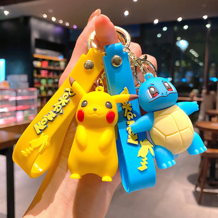 Wholesale Drip Glue Cartoon Doll Keychain JDC-KC-Gongz055