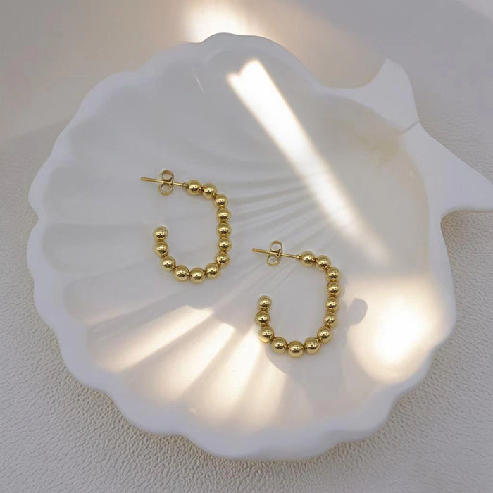 Wholesale Earrings, fashionable and high-end earrings, titanium steel earrings