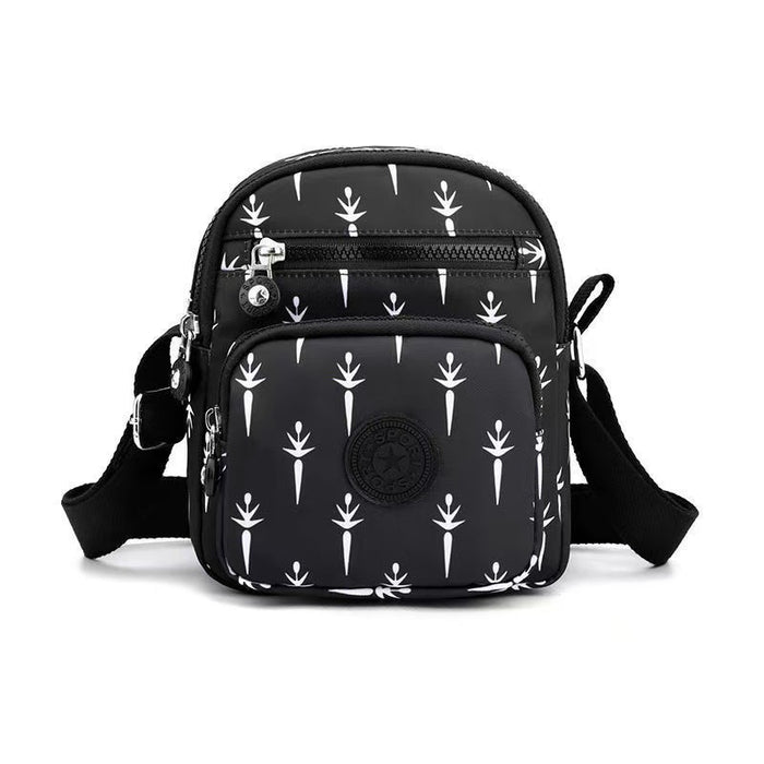 Wholesale Women' s canvas bag portable ladies messenger bag Oxford cloth casual shoulder bag vertical small bag